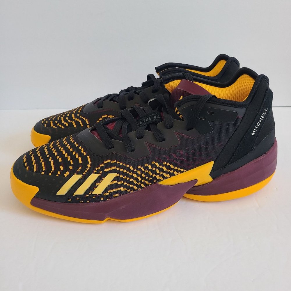 NEW Adidas D.O.N. Issue 4 Arizona State Basketball Shoes HQ7050 Size 12